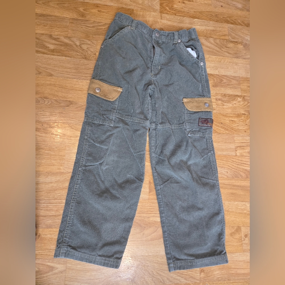 Boys Kids Cordoury Boy Scout Like Pants Le Top Size 7 Kids
